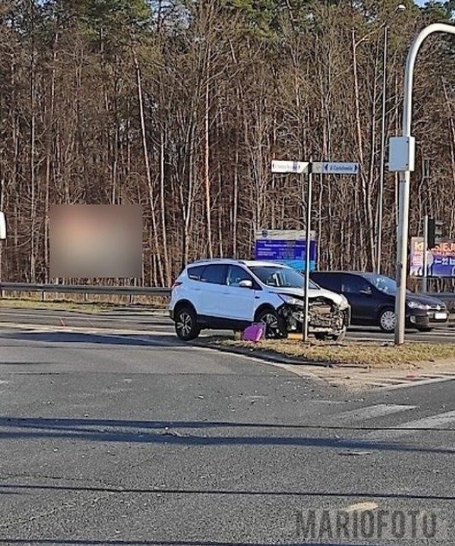 Zderzenie na obwodnicy Opola.