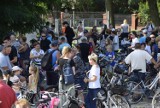 Ponad 350 uczestników bierze udział w rajdzie rowerowym w gminie Maków