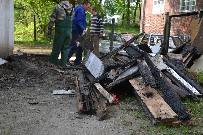 Malbork: Pożar w domu wielorodzinnym przy ulicy Konopnickiej