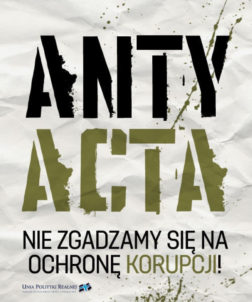Kontrowersje wokół ACTA. Rewolucja u bram. Ratujmy Tuska!