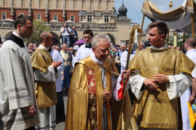 Ubiegłoroczna procesja Bożego Ciała w Krakowie