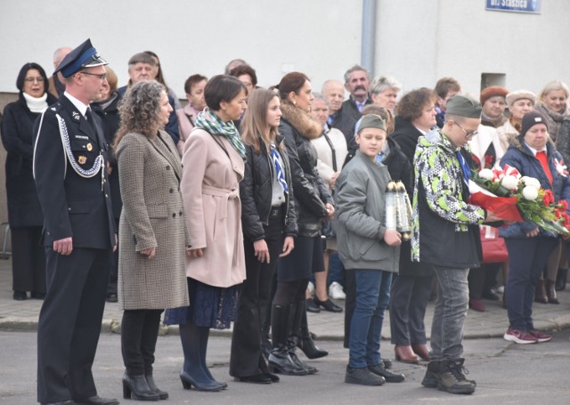 Mieszkańcy gminy Chocz 11 listopada 2023 roku uczcili 105. rocznicę odzyskania przez Polskę niepodległości