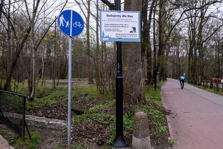 Nie chcą parkingu w Parku Północnym w Sopocie. Będą protestować