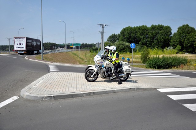 Policyjne patrole na motocyklach w lubuskim