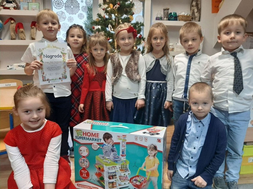 Dzieci z przedszkola w Zblewie wygrały konkurs na szopkę ZDJĘCIA 