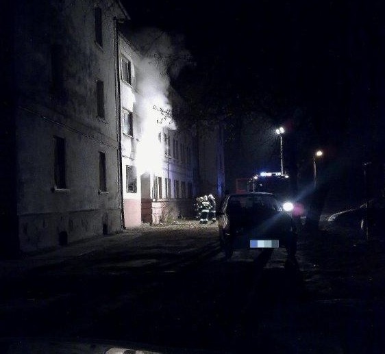 Opole: Bezdomny mężczyzna spłonął w pustostanie przy ulicy Traugutta