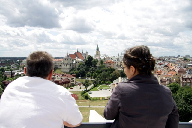 Zobacz więcej zdjęć z tarasu widokowego na www.kurierlubelski.pl