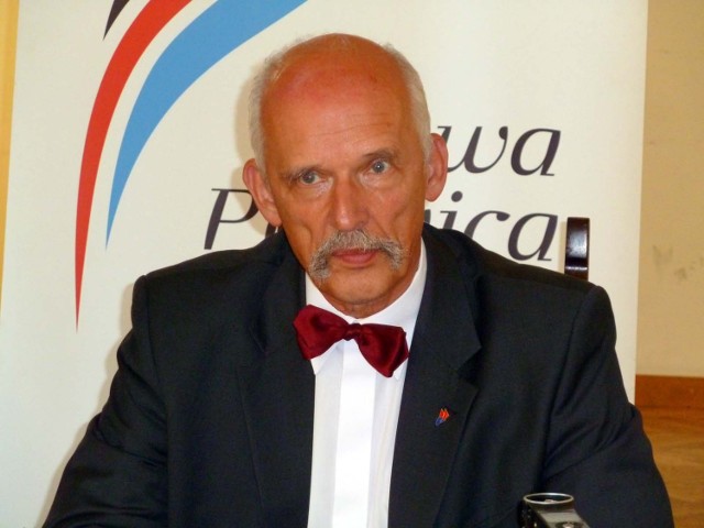 Janusz Korwin-Mikke zaprezentował swój program wyborczy