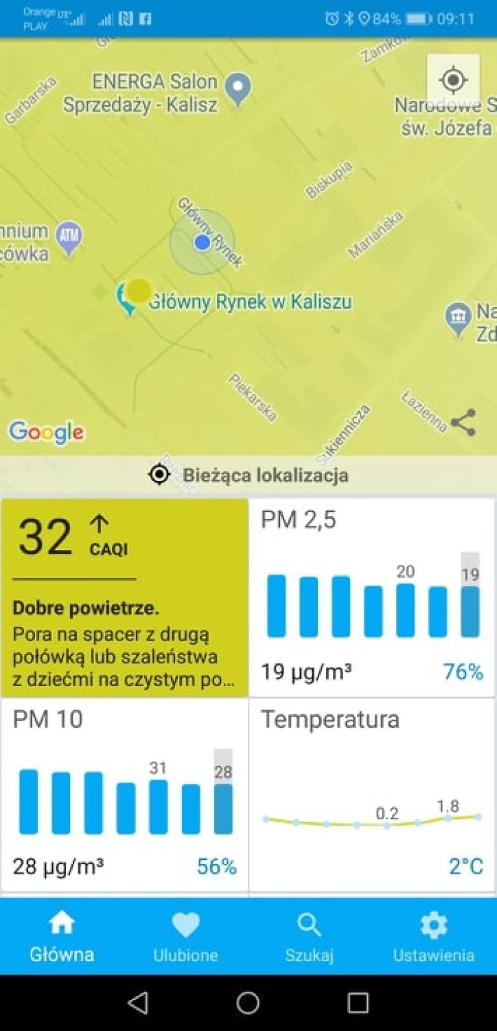 Jakość powietrza w Kaliszu. Dodatkowy czujnik zamontowano w centrum miasta