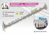 Remont ulicy Kopernika w Łodzi