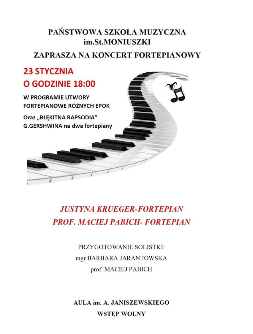 Recital fortepianowy Justyny Krueger