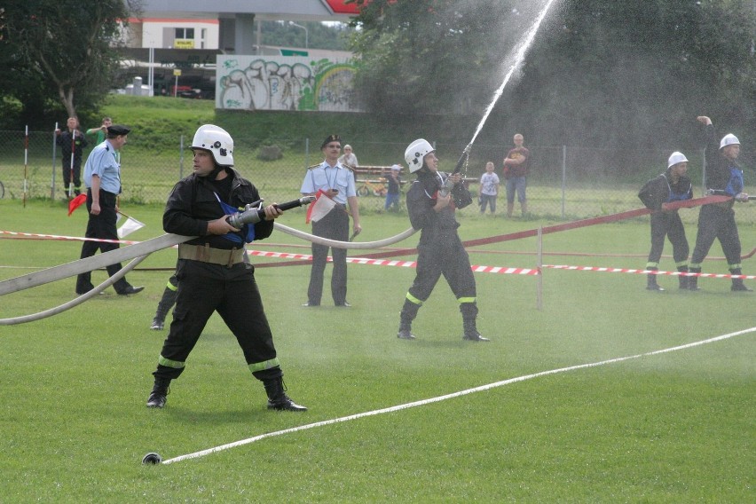 Puławy: Strażacy OSP walczyli w zawodach powiatowych