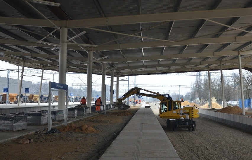 Dworzec Łódź Widzew: nowe perony, dach, wyposażenie [ZDJĘCIA]