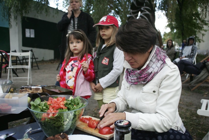 Sąsiedzki piknik na finisz działalności Ogrodu Łazarz