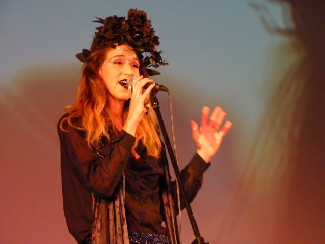 Kasia Klimczyk podczas ostatniego występu w MDK w Radomsku