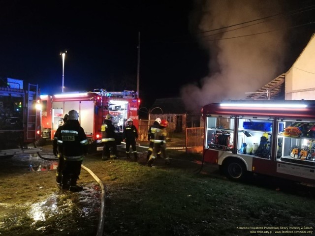 W pożarze zginął człowiek