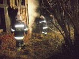 Pożar stodoły w Chudaczewie [ZDJĘCIA]