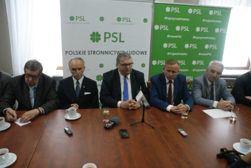 Polskie Stronnictwo Ludowe zaprezentowało listę kandydatów...