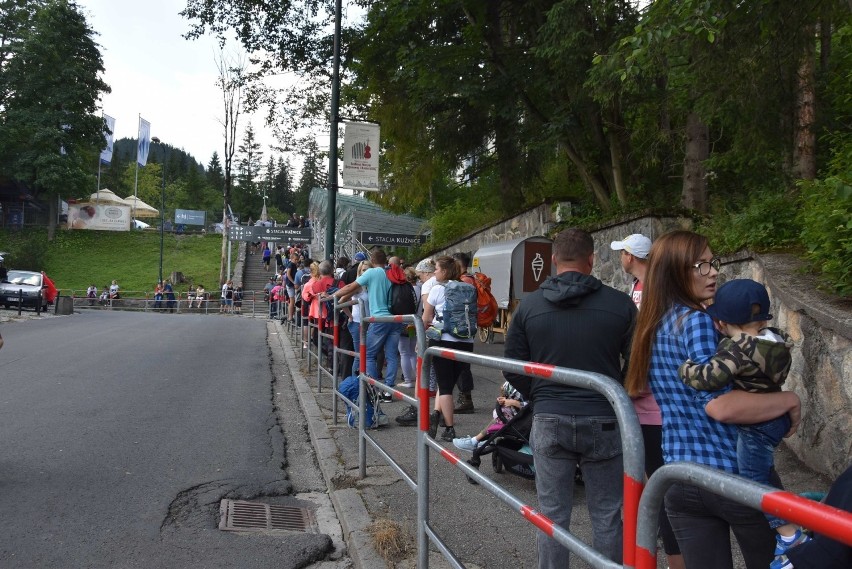 Zakopane. Szturm na kolejkę na Kasprowy Wierch [ZDJĘCIA]