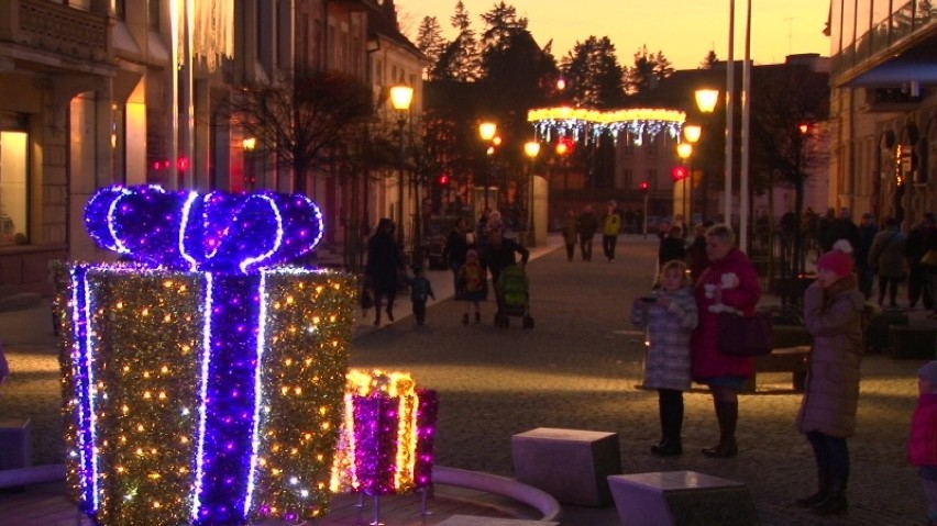 Iluminacja świąteczna w Płocku może zwyciężyć w konkursie....