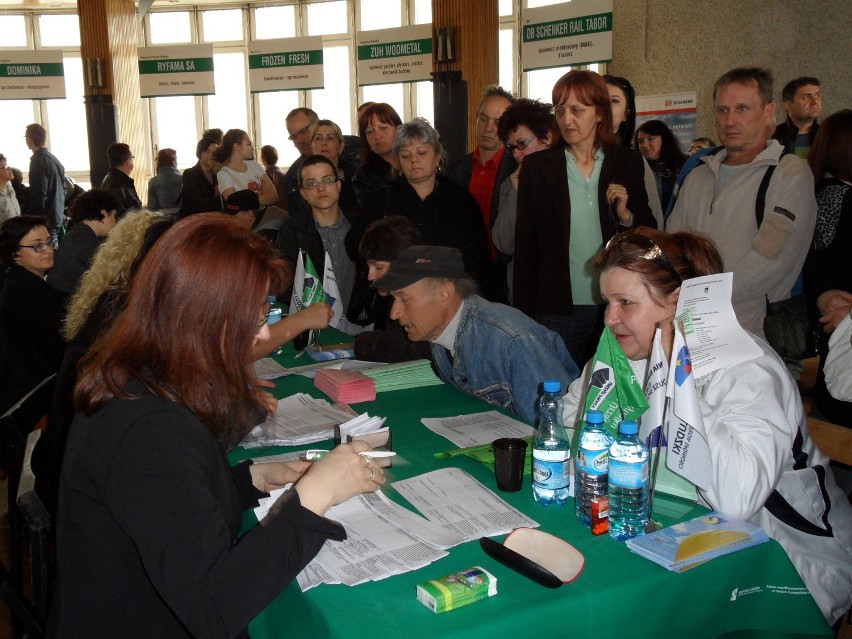 2000 osób odwiedziło Targi Pracy w Rybniku. Dla mieszkańców przygotowano około 800 ofert pracy