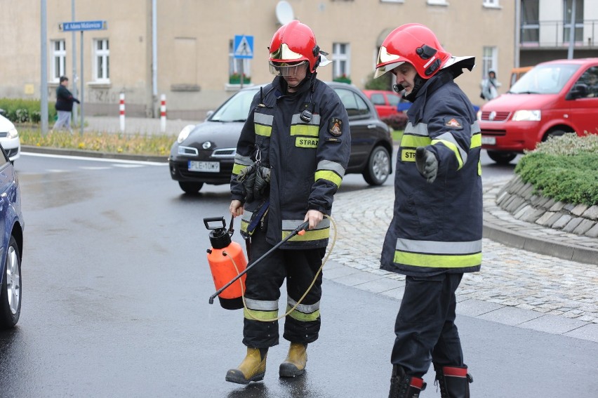 Strażacy z Leszna mają dziś pełne ręce roboty