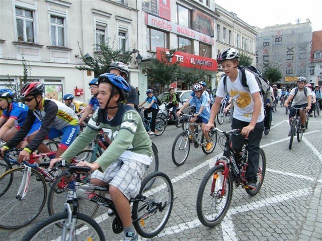 Świebodzice na rowerze (zdjęcia)