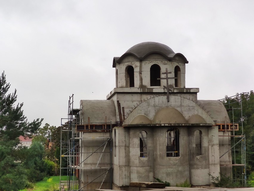 To może być jeden z piękniejszych budynków Zgorzelca. Budowa cerkwi prawosławnej nadal trwa