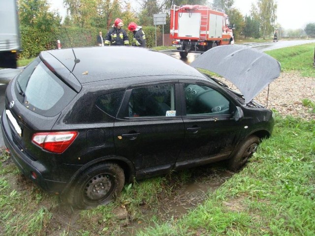 Kolizja w Dąbrówce Leśnej