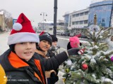 Uczniowie SP 13 udekorowali choinki w centrum miasta. Wkrótce pojawią się iluminacje świetlne ZDJĘCIA