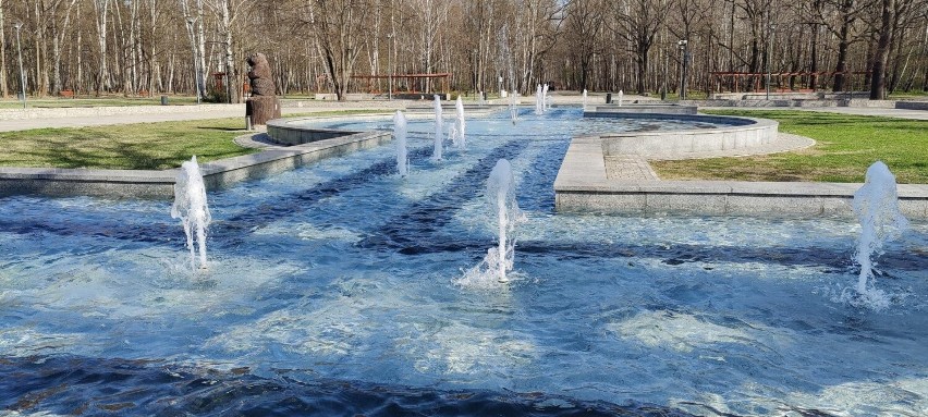 Trzy miejskie fontanny w Dąbrowie Górniczej znów cieszą...
