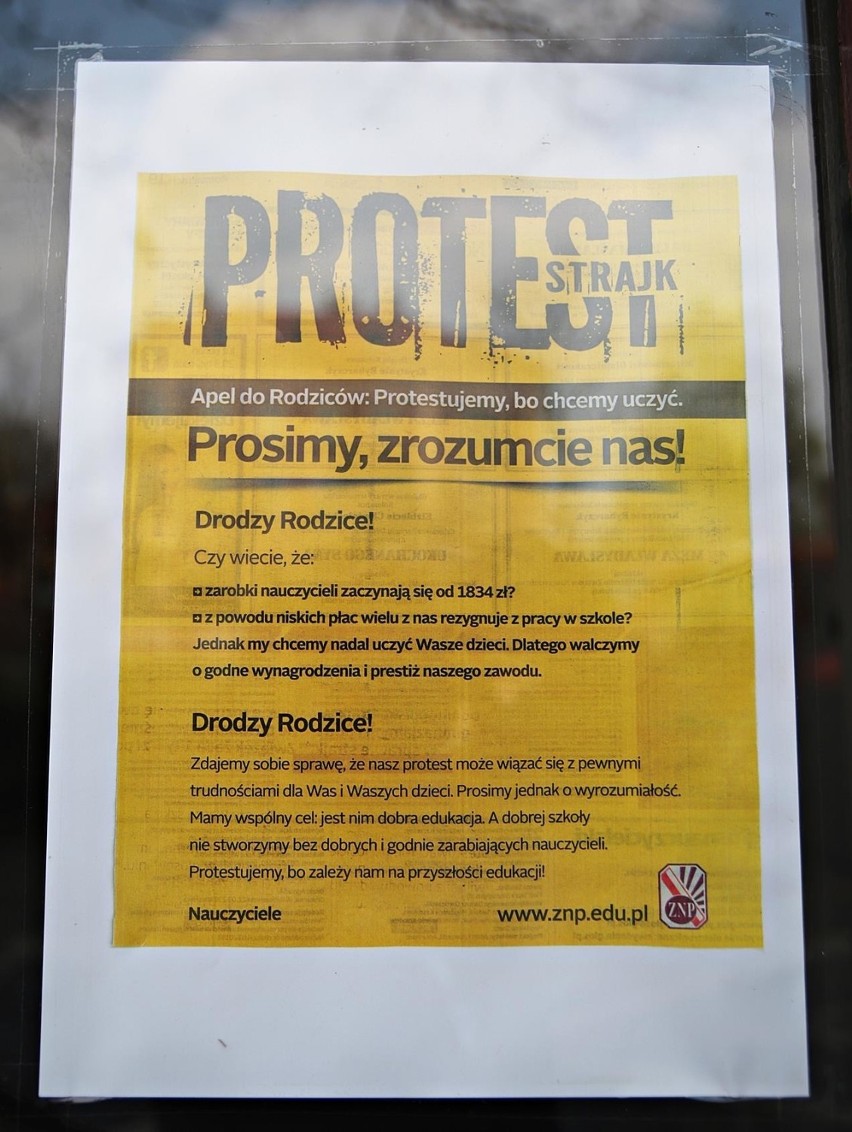 Krakowskie szkoły przygotowane do strajku [ZDJĘCIA]