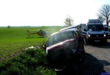 Wypadek w Krzemieniewie. Cztery osoby zostały ranne [ZDJĘCIA]