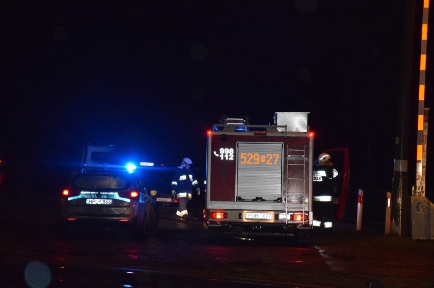 Wypadek na przejeździe w Tarnowie [ZDJĘCIA]