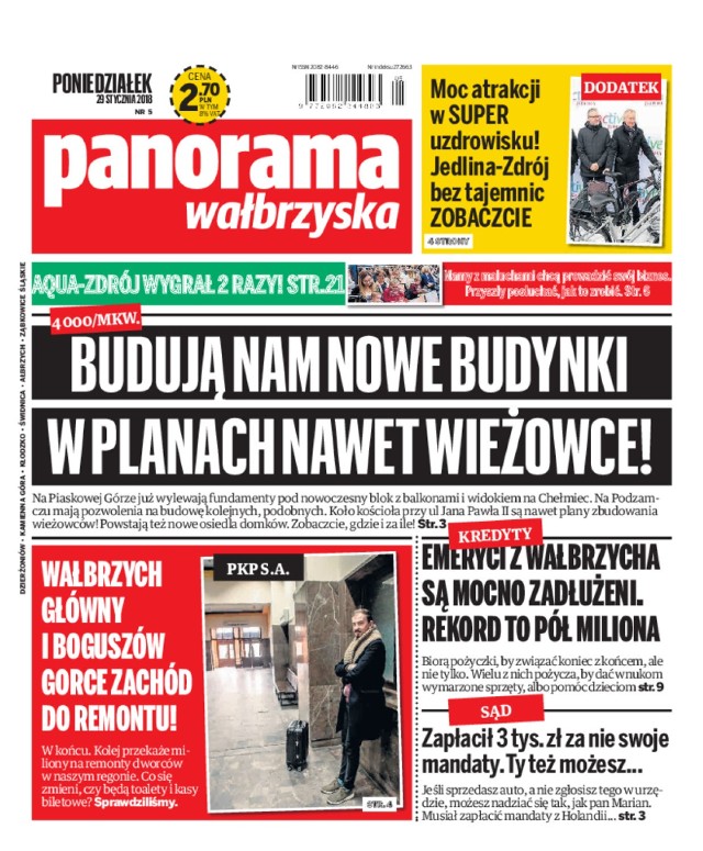 Panorama Wałbrzyska wydanie z 29 stycznia 2018 r.