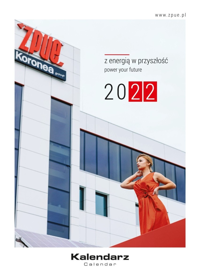 18. edycja kultowego kalendarza włoszczowskiej firmy ZPUE. Zobaczcie niesamowite zdjęcia na rok 2022