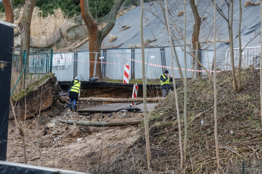 Prokuratura Okręgowa w Gdańsku przejmuje sprawę osunięcia ziemi w Gdyni