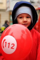 Kraków: międzynarodowy dzień numeru 112 - zdjęcia z happeningu