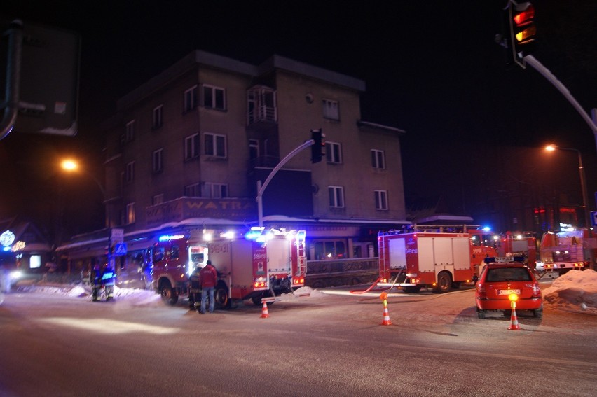 Zakopane: Drugi pożar w Watrze na przestrzeni ostatnich trzech dni