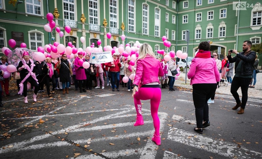 Marsz Różowej Wstążki po raz kolejny w Szczecinie [WIDEO, ZDJĘCIA]