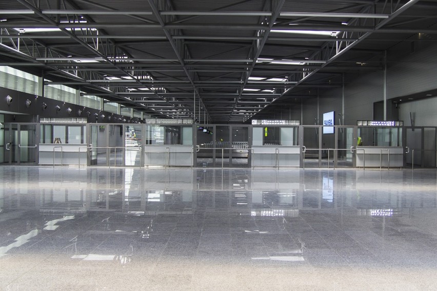 Terminal C na lotnisku Katowice - Pyrzowice