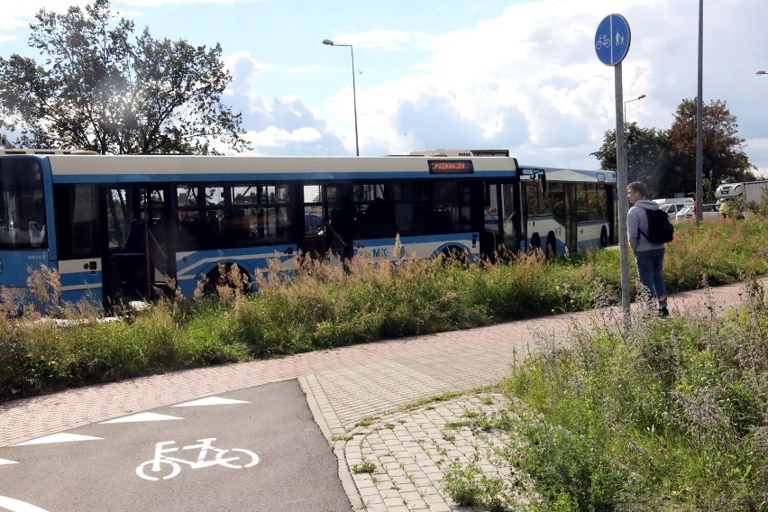 Legnica: Wypadek na Rondzie Bitwy Legnickiej, jedna osoba poszkodowana