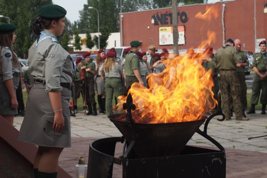 Rocznica powstania warszawskiego - uroczystości  w Gnieźnie