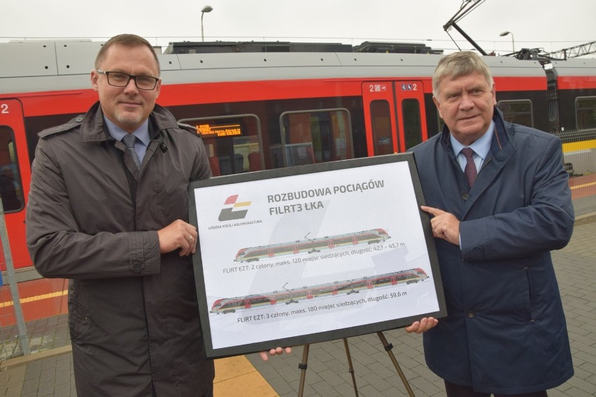 O kolejowej inwestycji w Sieradzu. Rozbudowa pociągów Łódzkiej Kolei Administracyjnej za 52 mln zł
