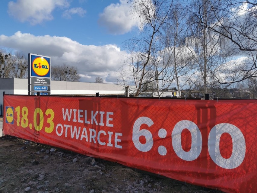 Lidl w Pelplinie. 18 marca wielkie otwarcie supermarketu! 