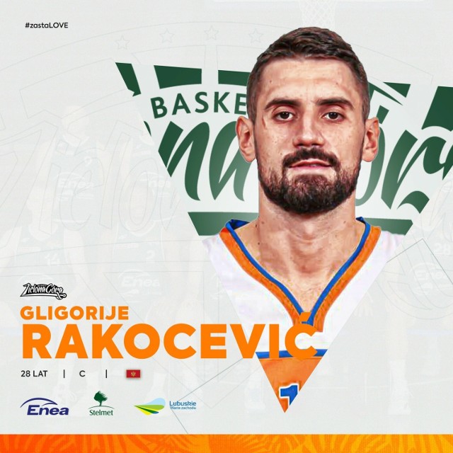Gligorije Rakocević to nowy gracz Zastalu Zielona Góra.