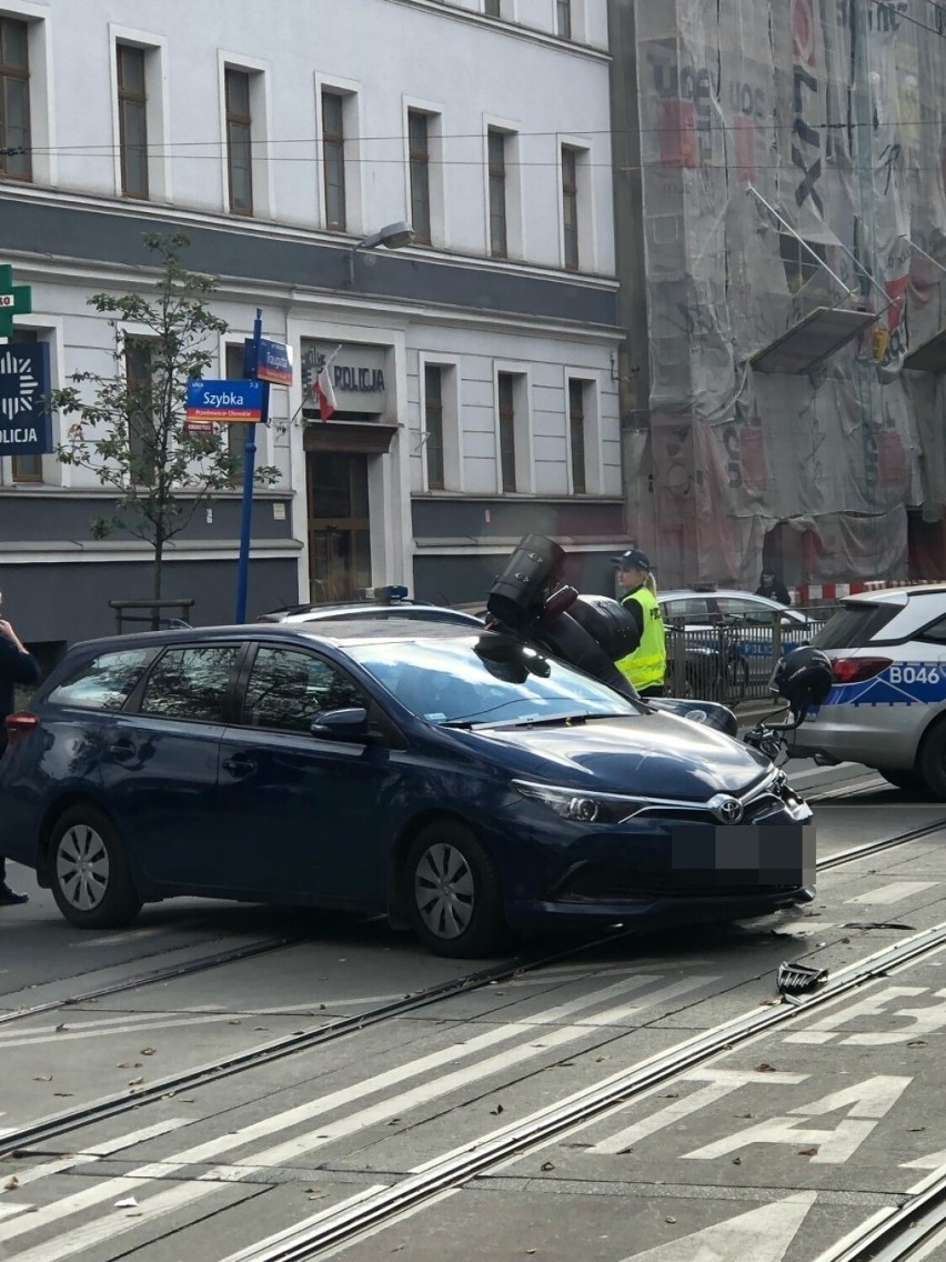 Wypadek na Traugutta we Wrocławiu