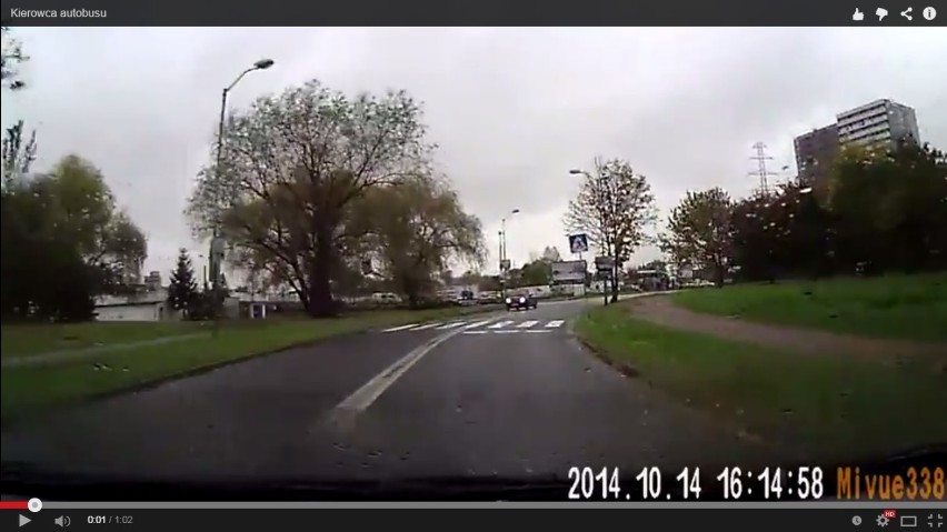 Ostra kłótnia z kierowcą autobusu w Katowicach [WIDEO]