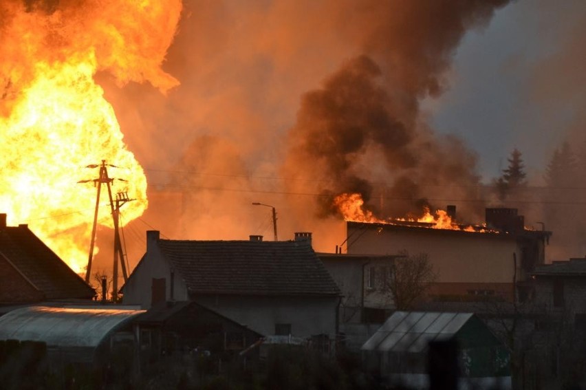 Pożar w Jankowie Przygodzkim