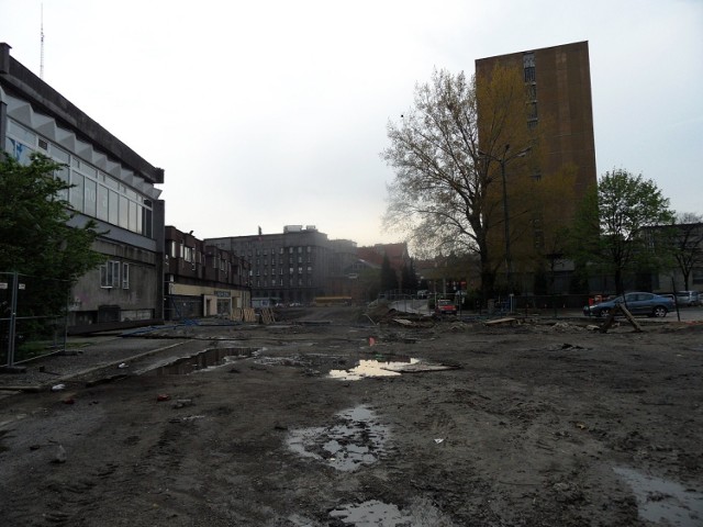 Przebudowa centrum Katowic - budowa ulicy Śródmiejskiej